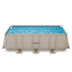 Piscine Rectangulaire VirtuFit 400 x 200 x 122 cm - Beige - Pack Complet