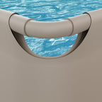 Piscine Rectangulaire VirtuFit 400 x 200 x 122 cm - Beige - Pack Complet