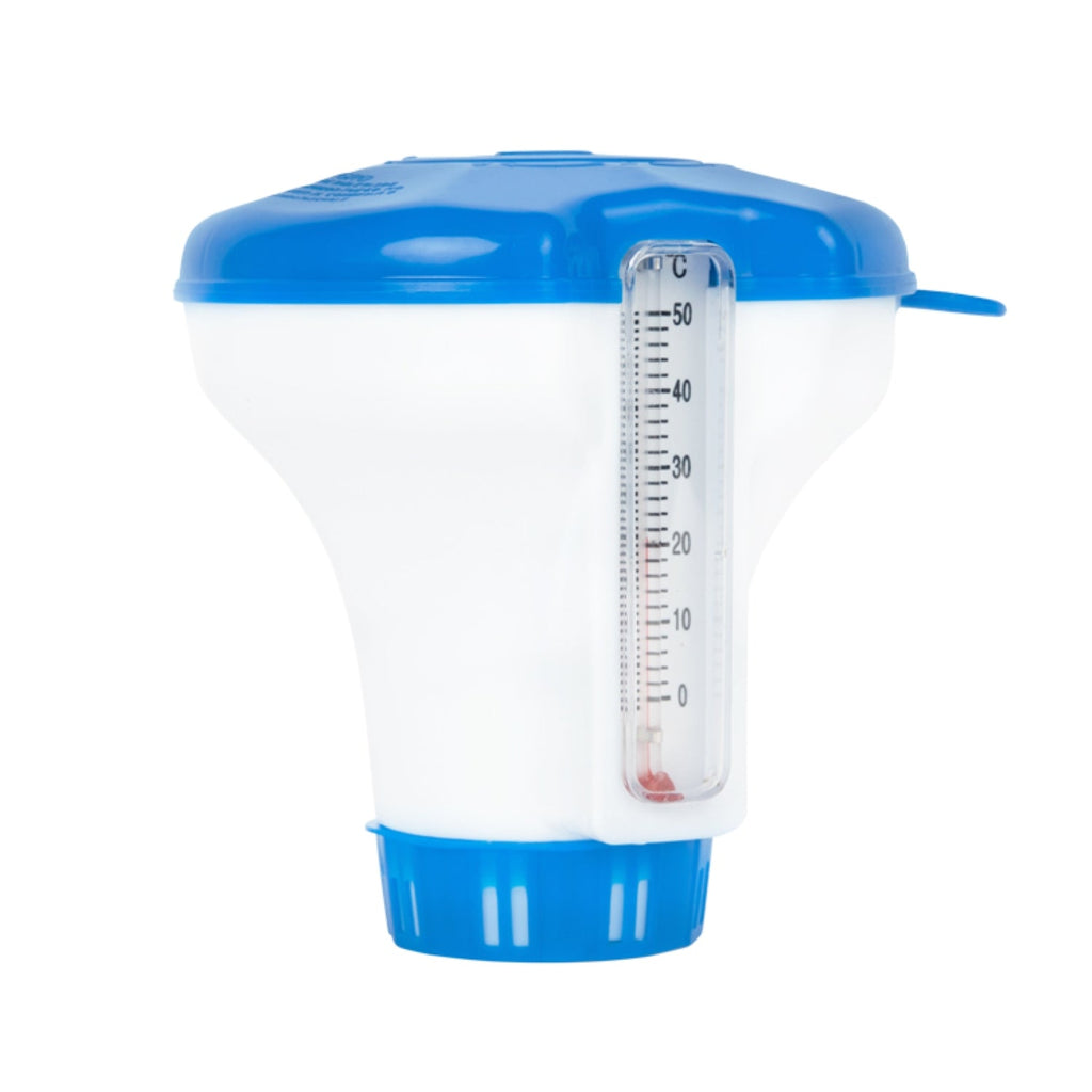 VirtuFit Flotteur à Chlore pour Piscine avec Thermomètre - Tweedekans