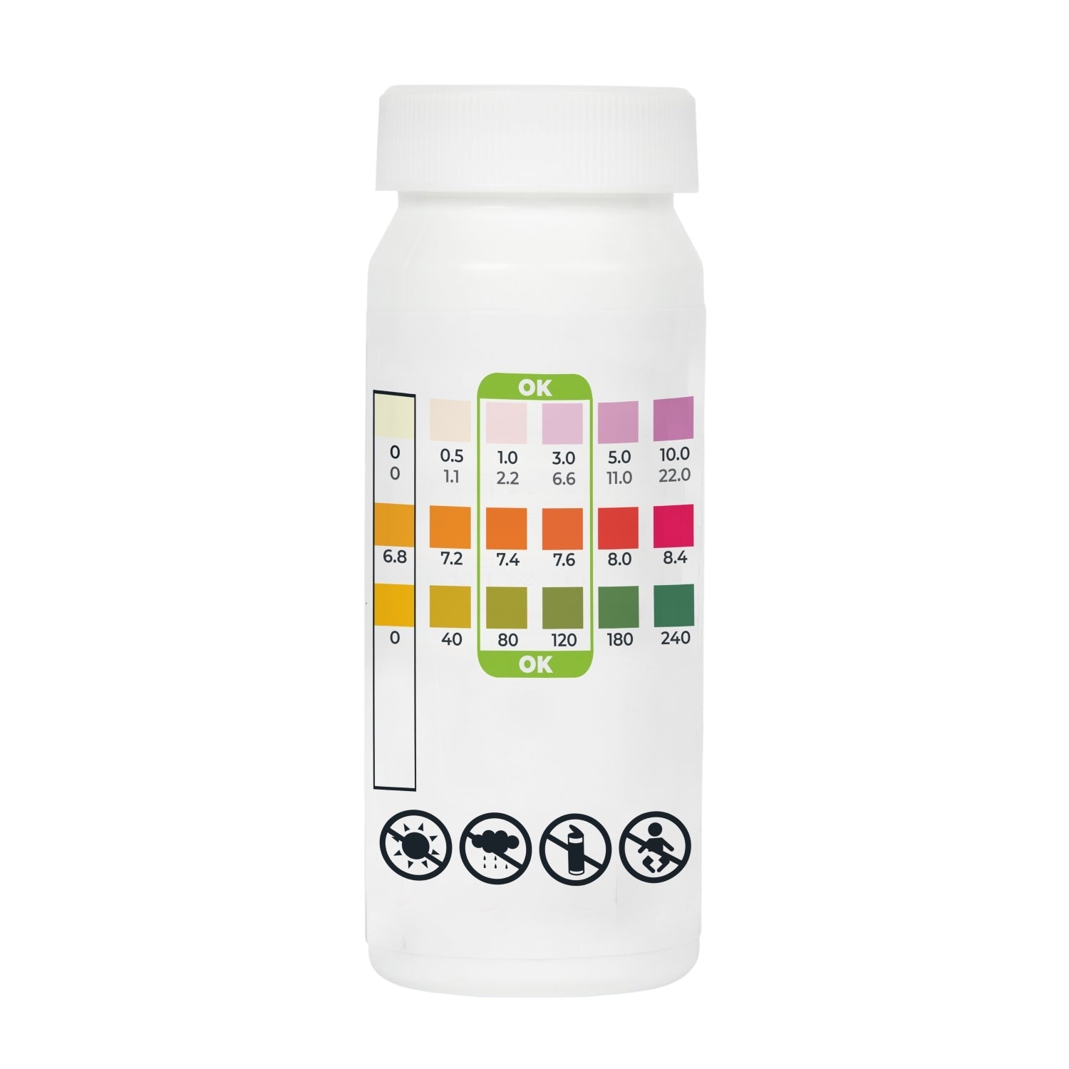VirtuFit Zwembad Teststrips - 50 Stuks - Tweedekans