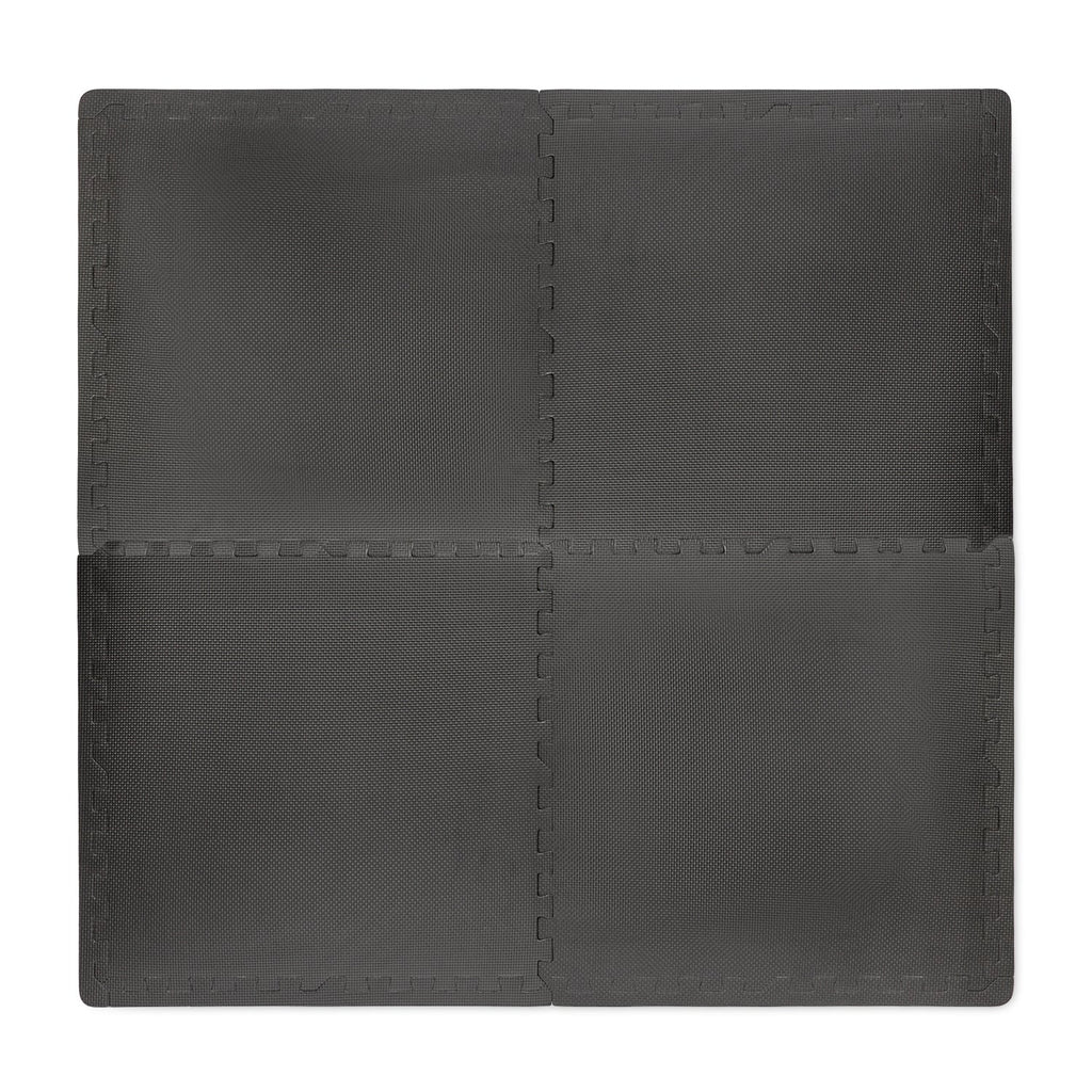 Tapis Puzzle Fitness VirtuFit – Tapis de Sol 4 Pièces – 120×120 cm – Noir - Tweedekans