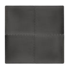 Tapis Puzzle Fitness VirtuFit – Tapis de Sol 4 Pièces – 120×120 cm – Noir - Tweedekans