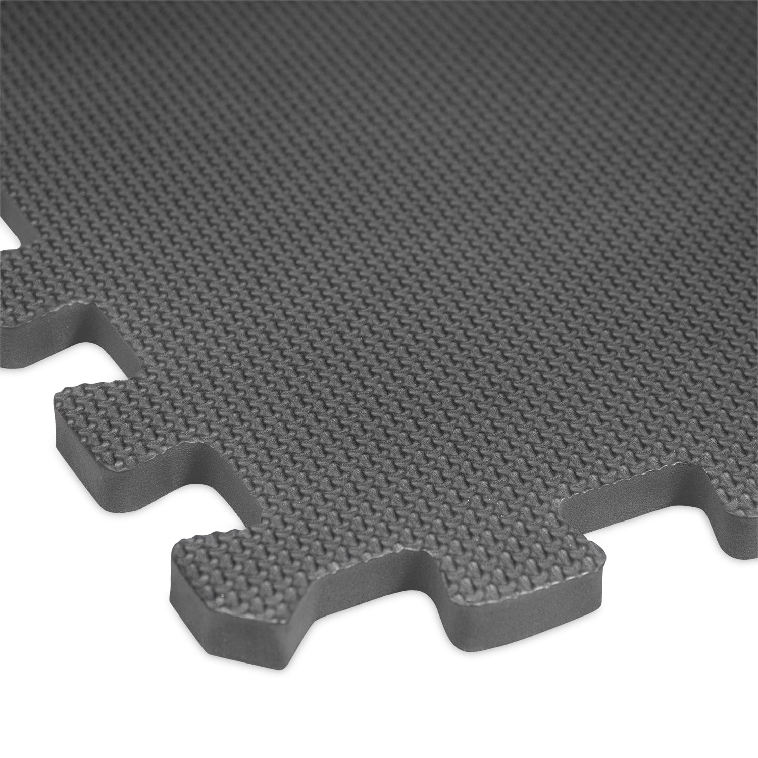 Tapis Puzzle Fitness VirtuFit – Tapis de Sol 4 Pièces – 120×120 cm – Noir - Tweedekans