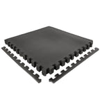 Tapis Puzzle Fitness VirtuFit – Tapis de Sol 4 Pièces – 120×120 cm – Noir - Tweedekans