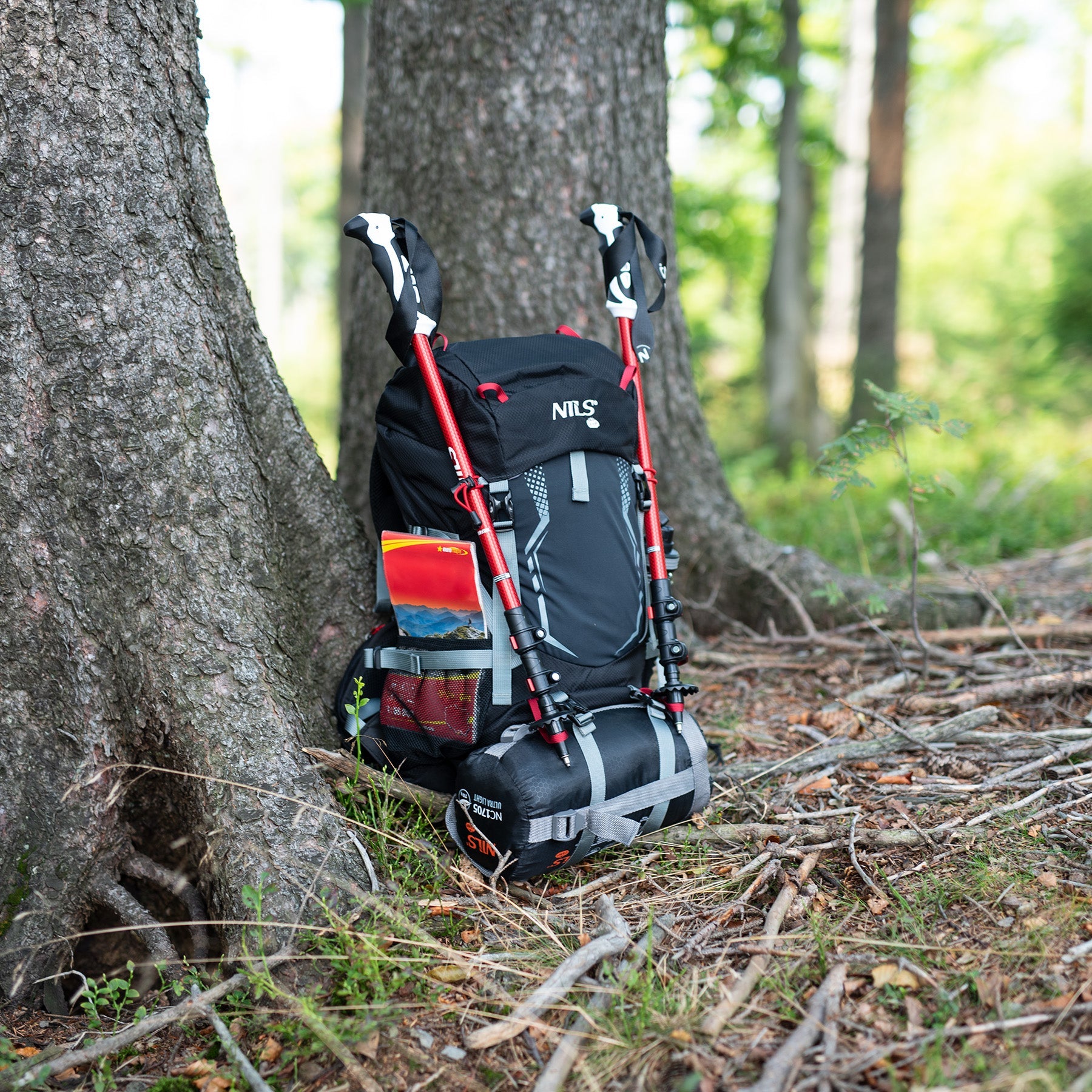 NILS Camp Northlake Rugzak - Zwart - 30L + 10L