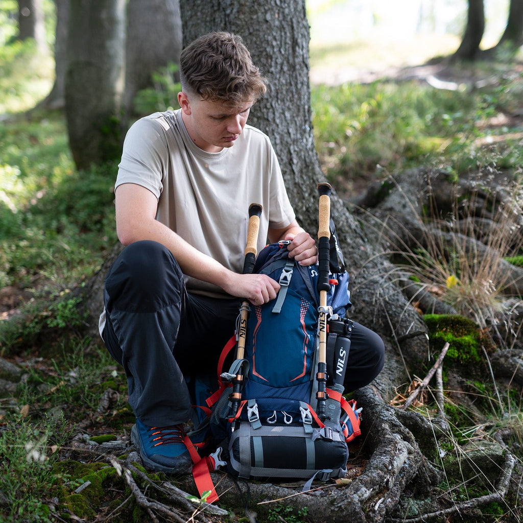 NILS Camp Northlake Rugzak - Donkerblauw - 30L + 10L