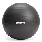 VirtuFit Anti-Burst Fitness Ball Pro - Avec Pompe - Noir - 55 cm - Tweedekans