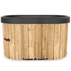 VirtuFit IJsbad Ovaal - Wood Look - 500 Liter - Inclusief accessoires - Tweedekans