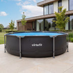 VirtuFit Rond Zwembad - Ø305 x 76 cm - Antraciet - Tweedekans