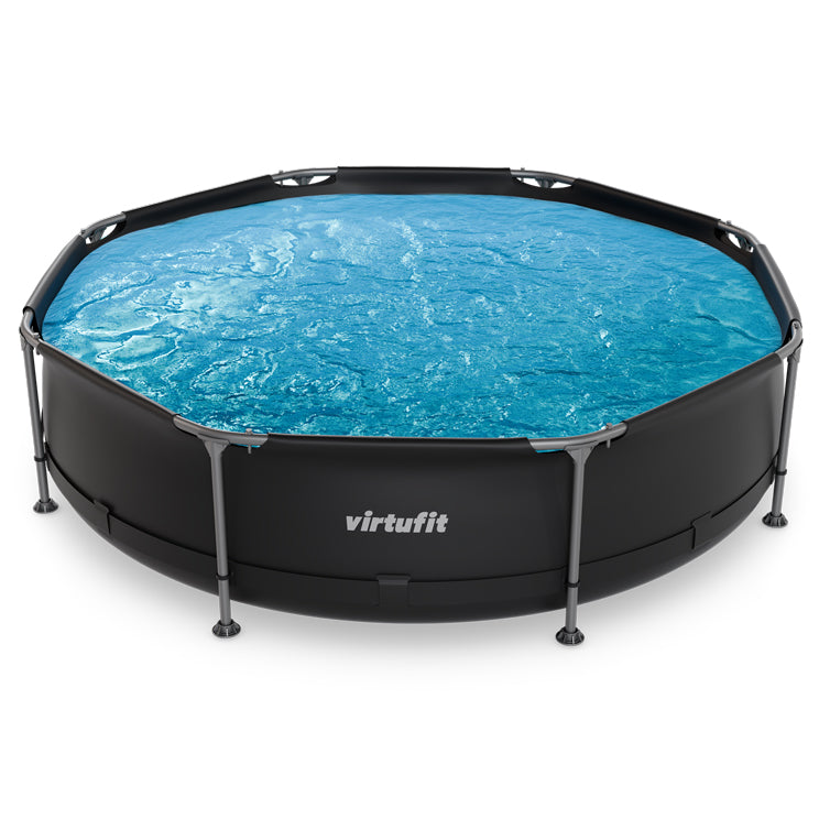 VirtuFit Rond Zwembad - Ø305 x 76 cm - Antraciet - Tweedekans