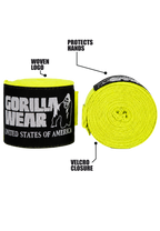Gorilla Wear Boxing Hand Wraps - Yellow