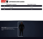 Gorilla Wear Jefferson Shin Guards - Noir