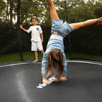 Trampoline VirtuFit Premium avec filet de sécurité - Noir - 251 cm