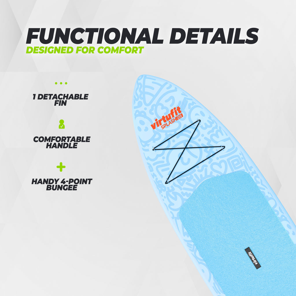 VirtuFit Supboard Splash 255 - Flow Purple - Met accessoires en draagtas
