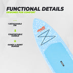 VirtuFit Supboard Splash 255 - Flow Purple - Met accessoires en draagtas - Tweedekans