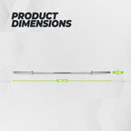 VirtuFit Olympic Halter Bar - 50 mm - 200 cm