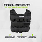 VirtuFit Gilet de Musculation Ajustable Pro - 30 kg
