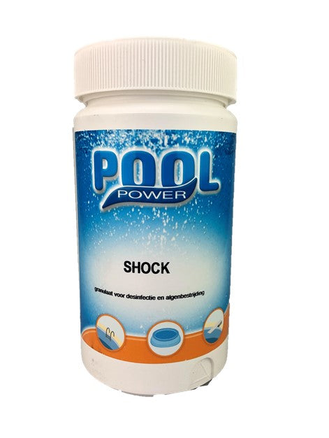 Pool Power Shock 55/G Snelwerkend Chloorgranulaat - 1 kg