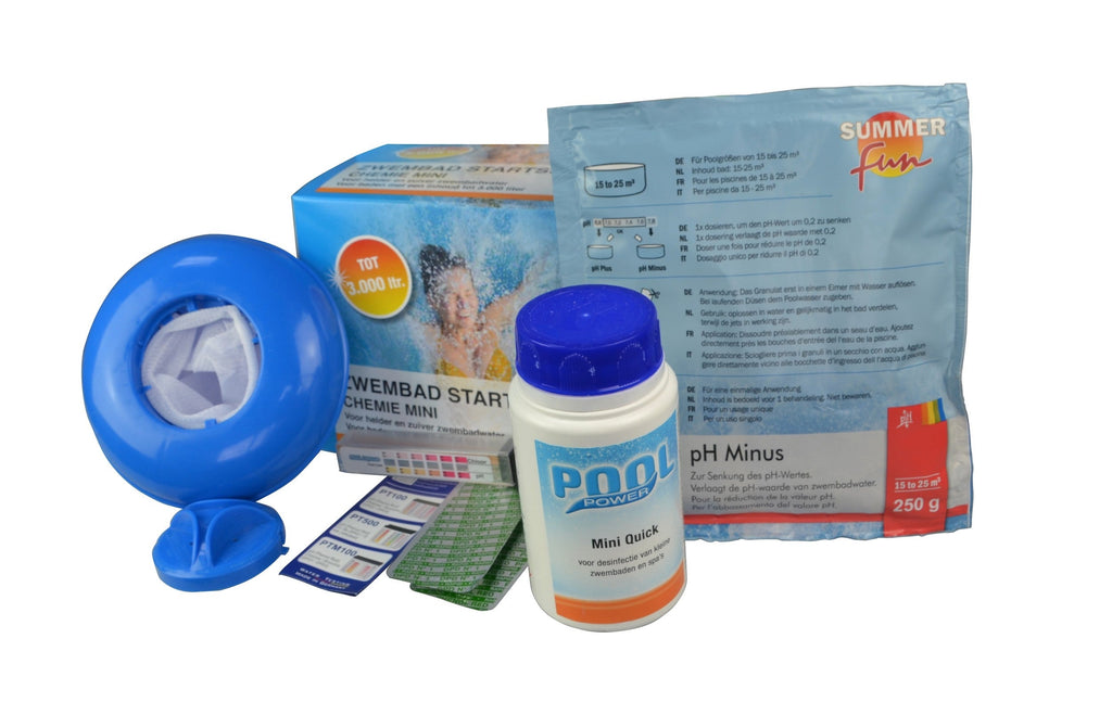 Summer Fun Zwembad Startset Chemie Mini (voor baden tot 3.000 Liter)