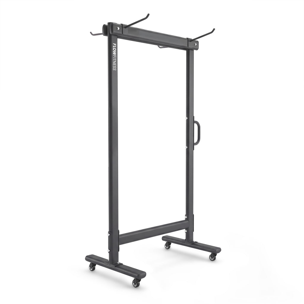 Étagère Flow Fitness pour tapis de fitness - Noir