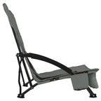 VirtuFit Chaise de Plage Pliable - Gris - Occasion