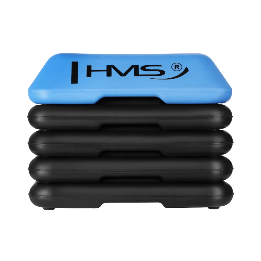 HMS Mini Step d'Aérobic - Noir/Bleu - Tweedekans