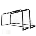But de football pliable VirtuFit - Pannagoal - 150x60cm (ensemble de 2) - noir - Occasion