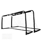 But de football pliable VirtuFit - Pannagoal - 150x60cm (ensemble de 2) - noir - Occasion