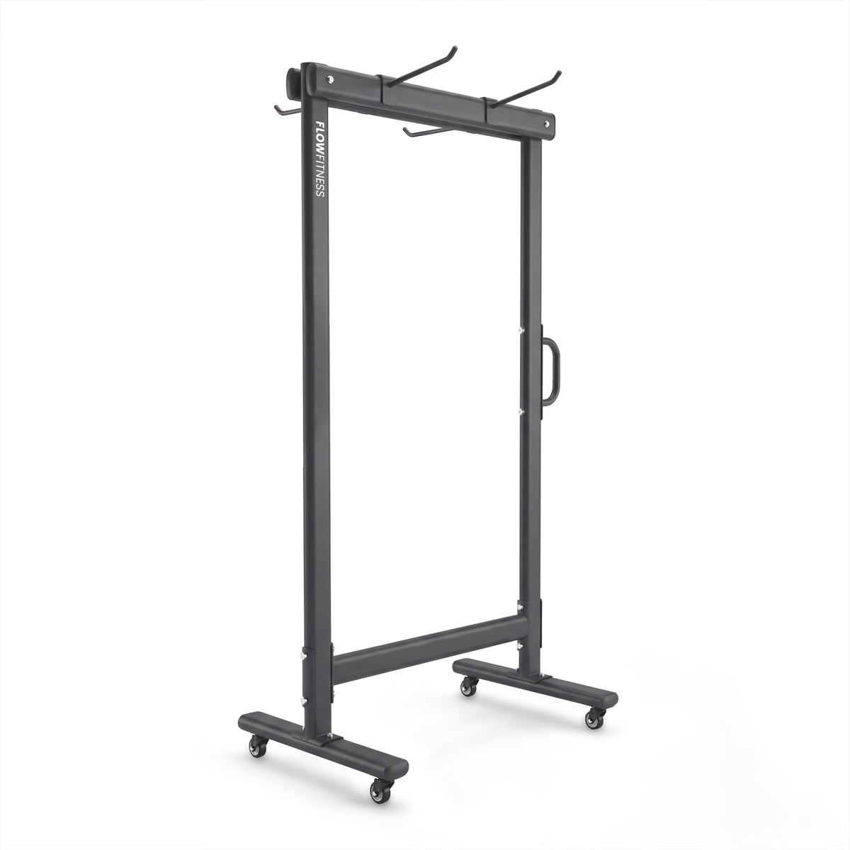 Étagère Flow Fitness pour tapis de fitness - Noir