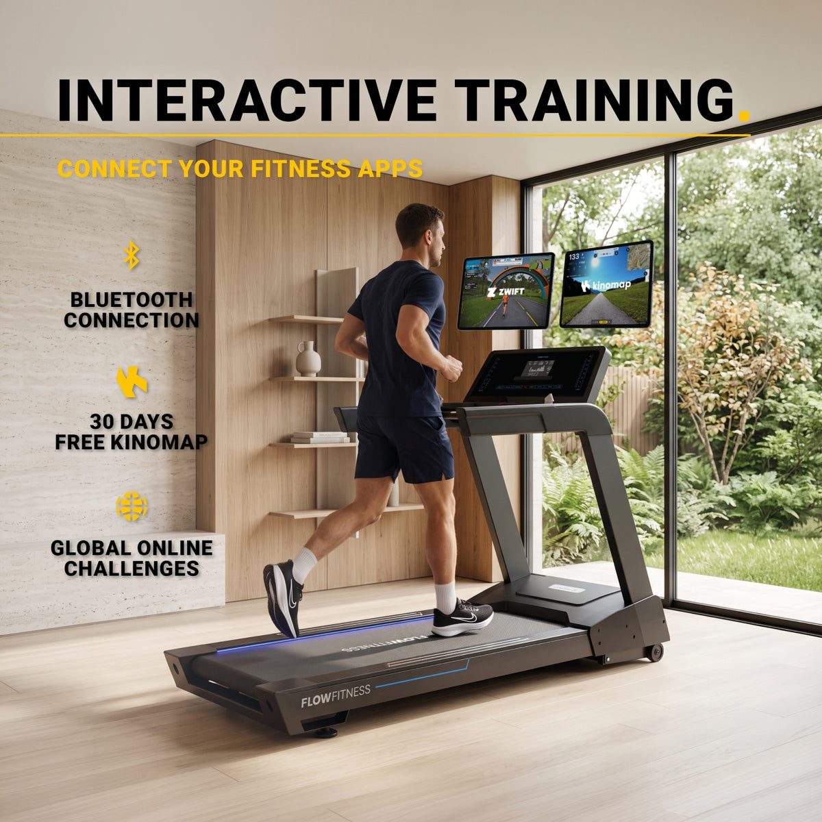 Flow Fitness Perform T3i Tapis de course