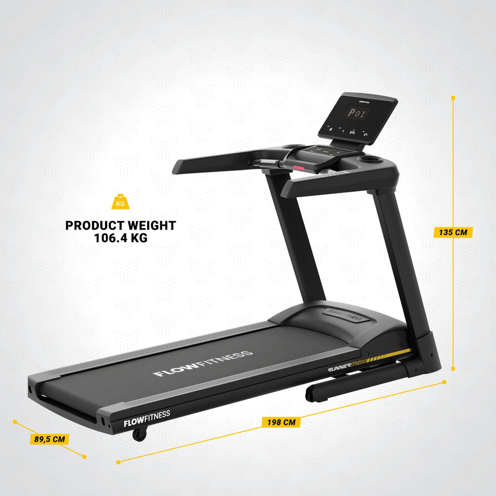 Flow Fitness DTM2500i - Tapis de course