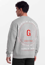 Gorilla Wear Leeds Sweater Oversize - Gris Clair