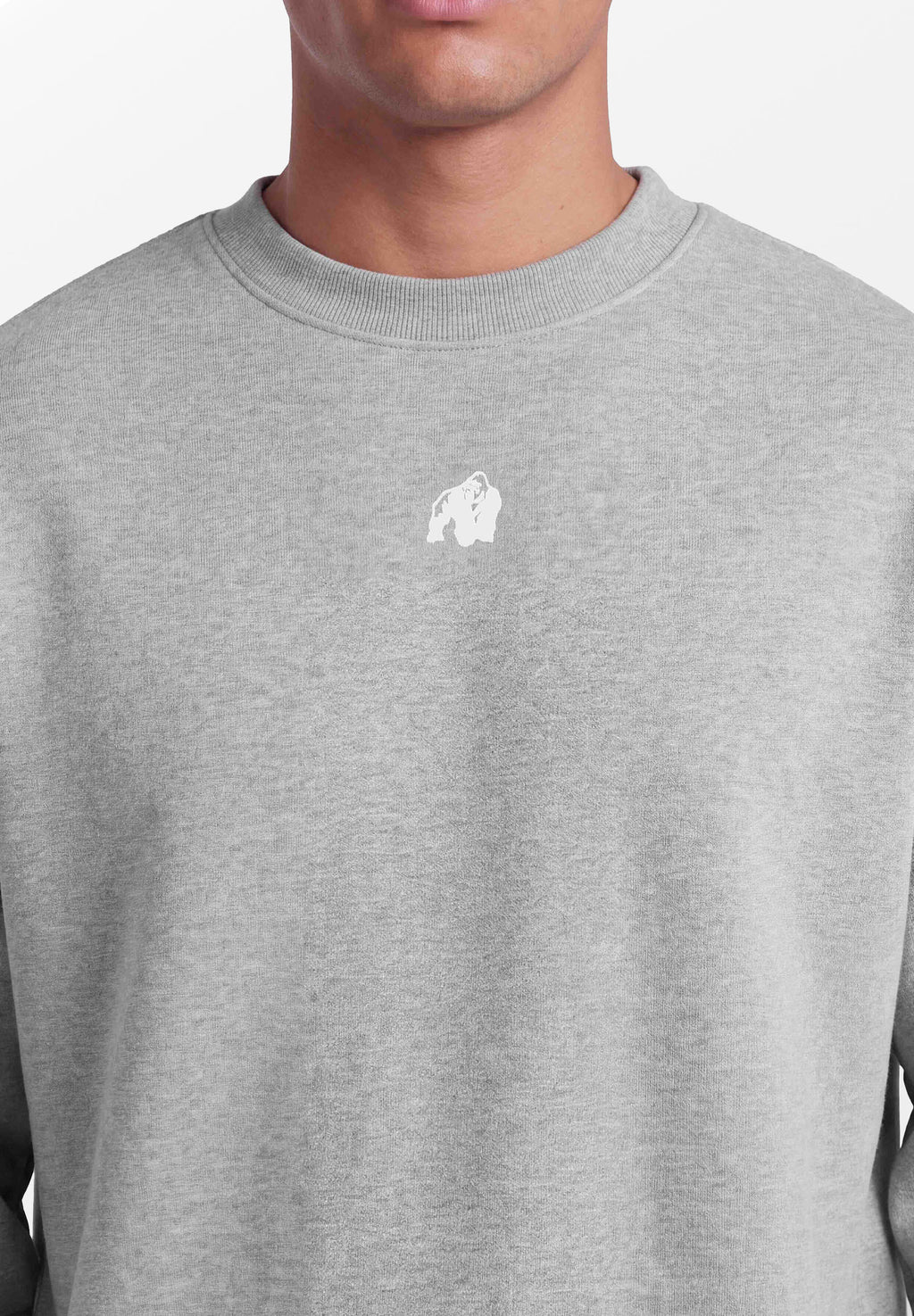 Gorilla Wear Leeds Sweater Oversize - Gris Clair