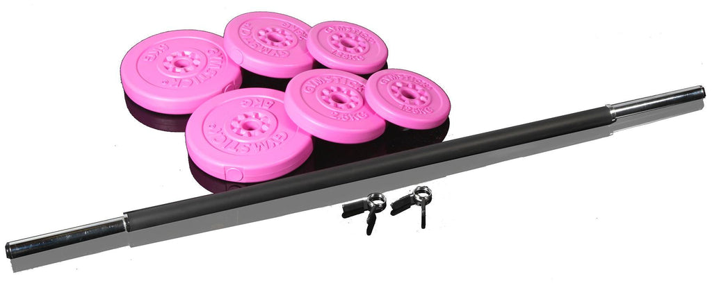 Gymstick Pump Set - Roze - 20 kg - Met Online Trainingsvideo's
