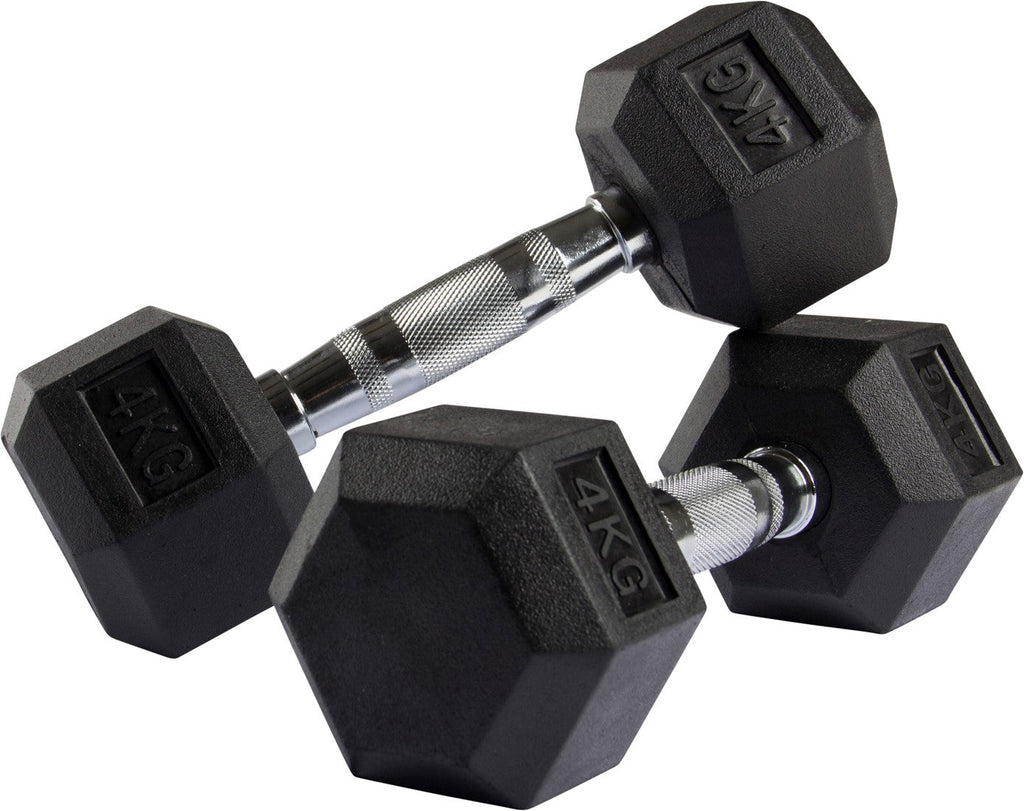 VirtuFit Deluxe Rack à haltères - Inclus Hexa Dumbbells 1 à 10 kg