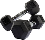 VirtuFit Deluxe Rack à haltères - Inclus Hexa Dumbbells 1 à 10 kg