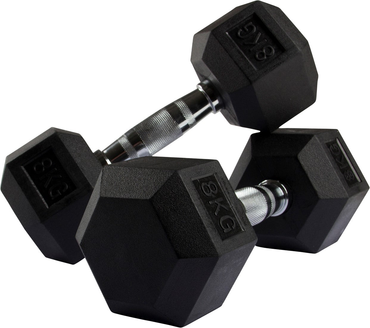 VirtuFit Deluxe Rack à haltères - Inclus Hexa Dumbbells 1 à 10 kg