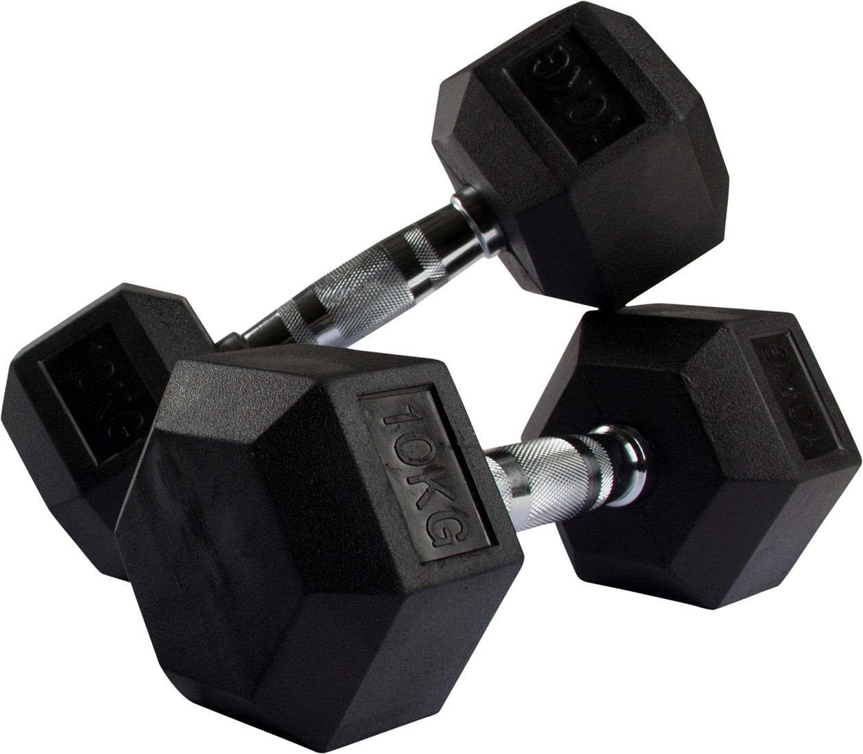 VirtuFit Deluxe Rack à haltères - Inclus Hexa Dumbbells 1 à 10 kg