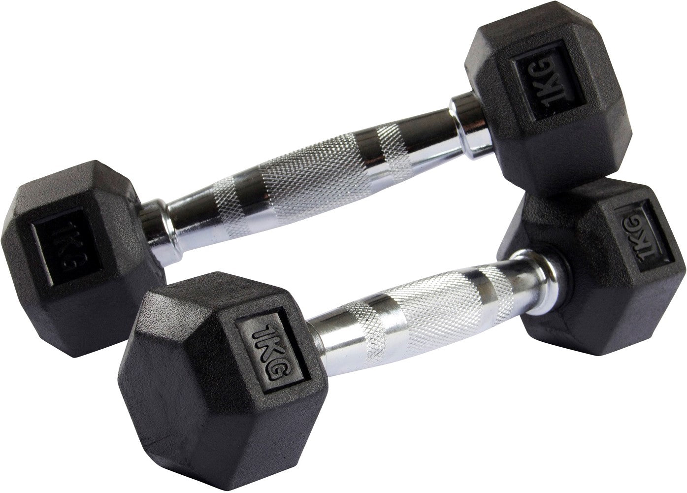 VirtuFit Deluxe Rack à haltères - Inclus Hexa Dumbbells 1 à 10 kg