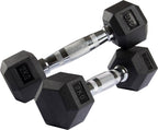 VirtuFit Deluxe Rack à haltères - Inclus Hexa Dumbbells 1 à 10 kg