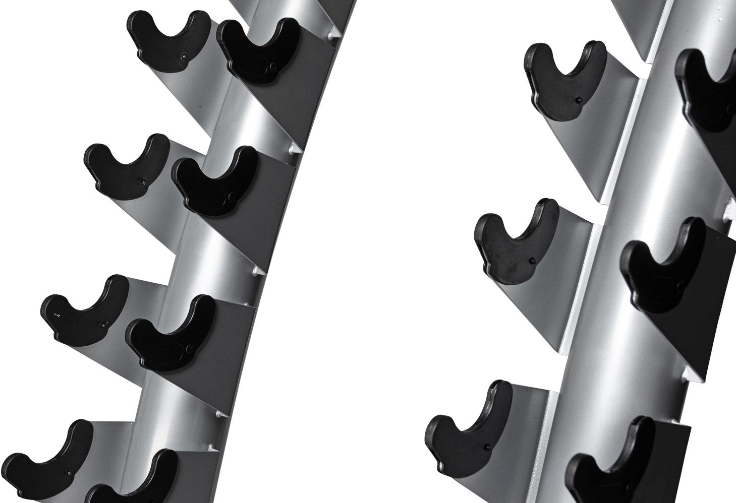 VirtuFit Deluxe Rack à haltères - Inclus Hexa Dumbbells 1 à 10 kg