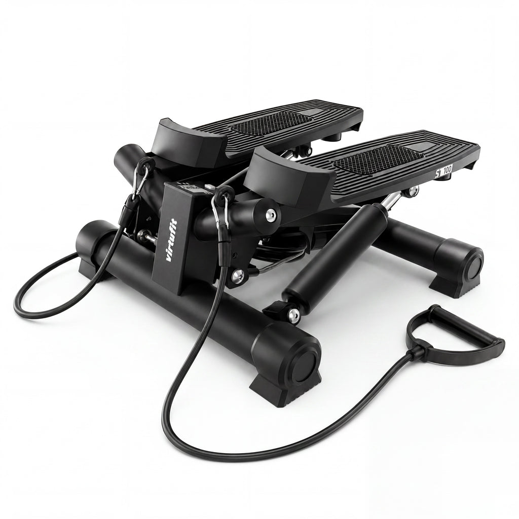 VirtuFit ST10 Stepper 2-en-1 - avec Ordinateur et Câbles de Résistance - Occasion