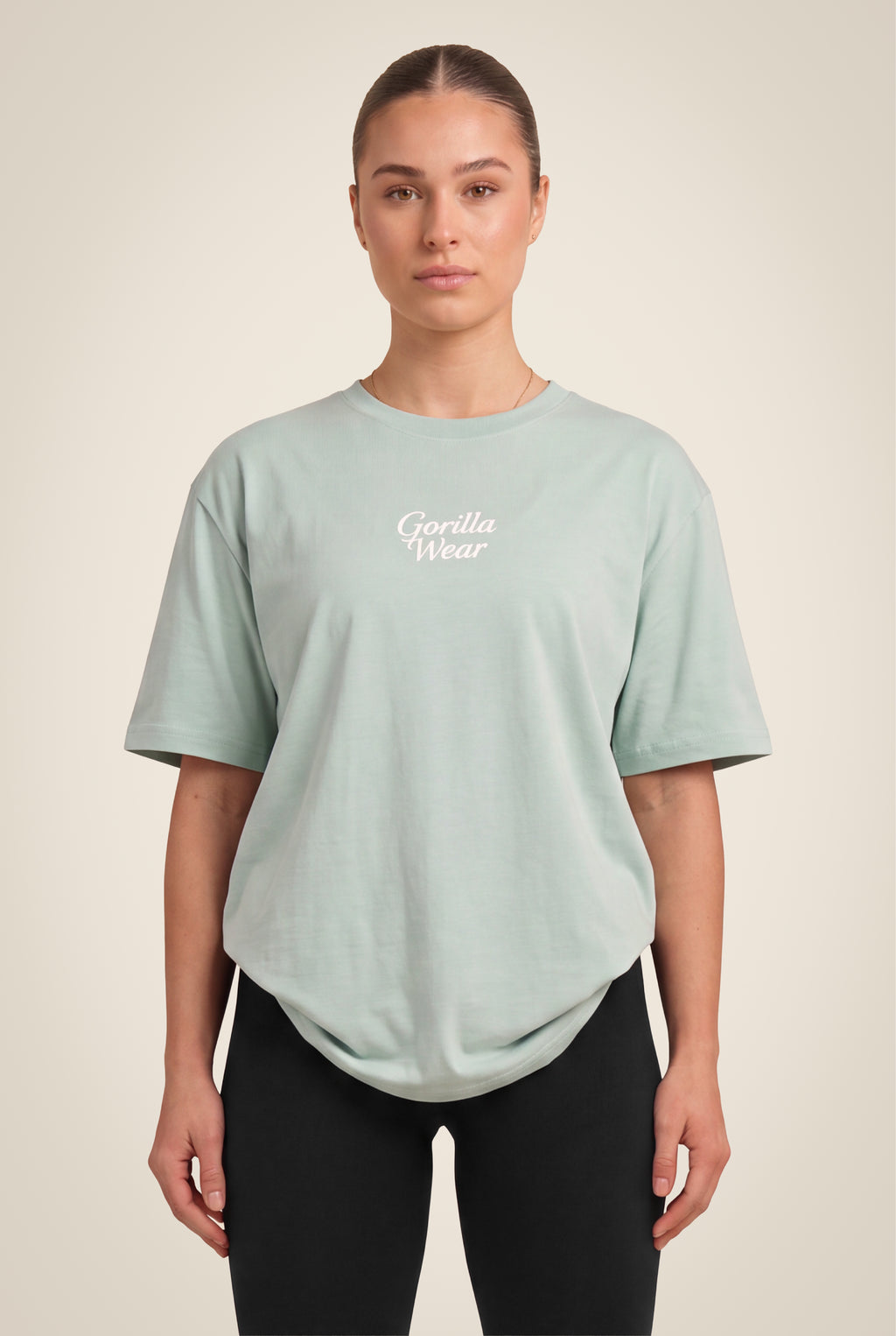Gorilla Wear Vienna T-shirt Oversized - Vert clair