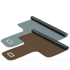 Liveness Antislip Reformer Doek - Zwart/Chocolade