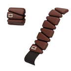 Liveness Enkel- en Polsgewichten - 2 x 0,9 kg - Chocolade