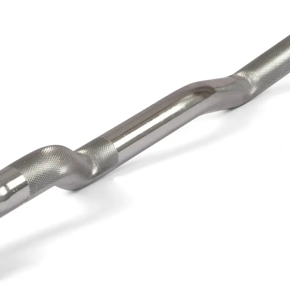 Barre de musculation curl olympique Toorx - 120 cm - Chrome