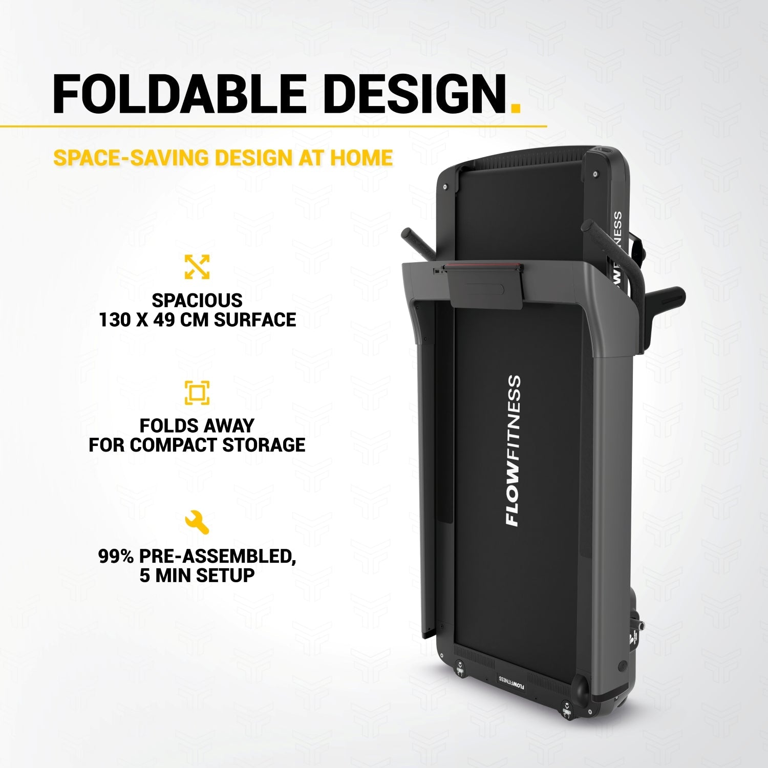 Flow Fitness Runner DTM400i Loopband - 99% Voorgemonteerd - Zwart - Showroommodel
