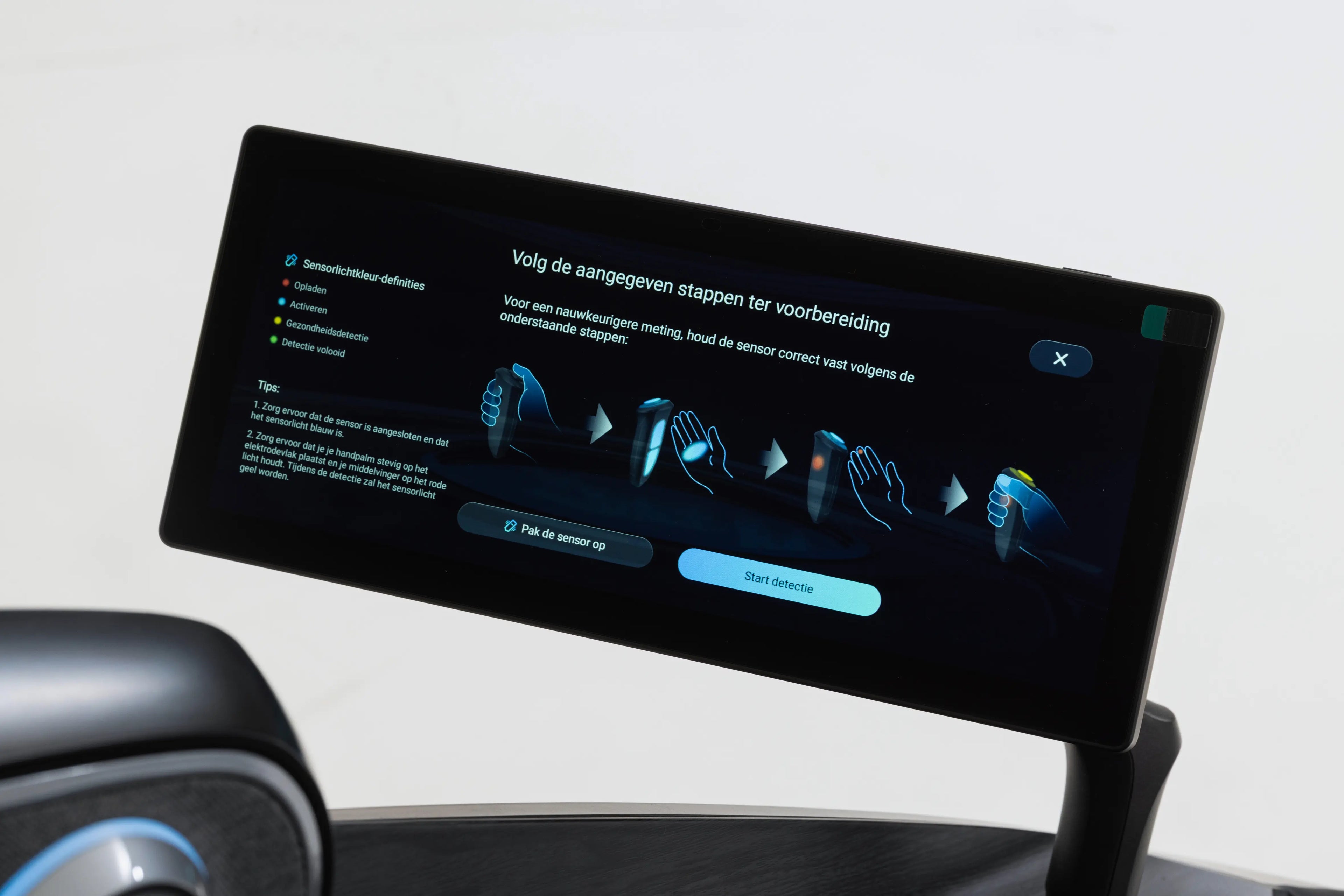 TotalSeat Massagestoel Caletta - Zwart