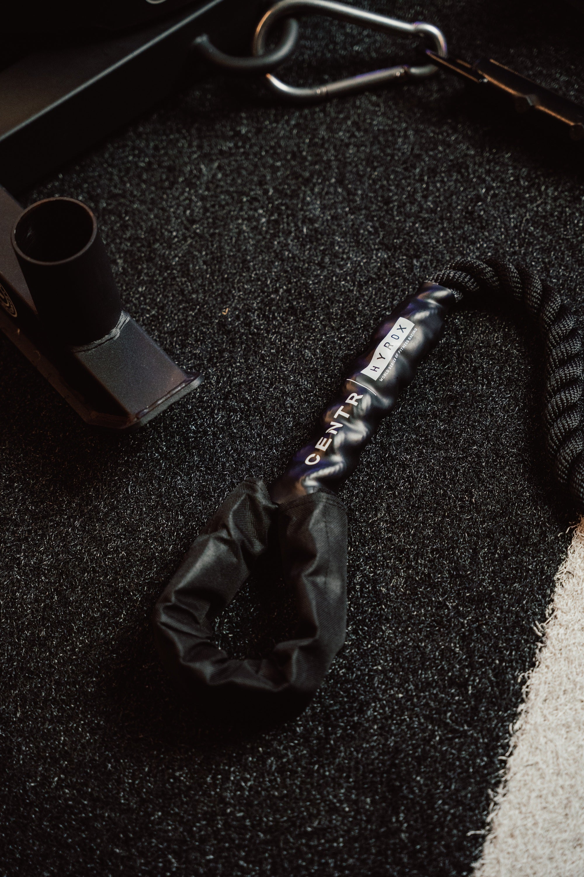 Centr x HYROX Youngstars Competition Corde de Traction avec Boucle - 165 cm