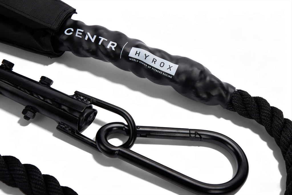 Centr x HYROX Youngstars Competition Corde de Traction avec Boucle - 165 cm